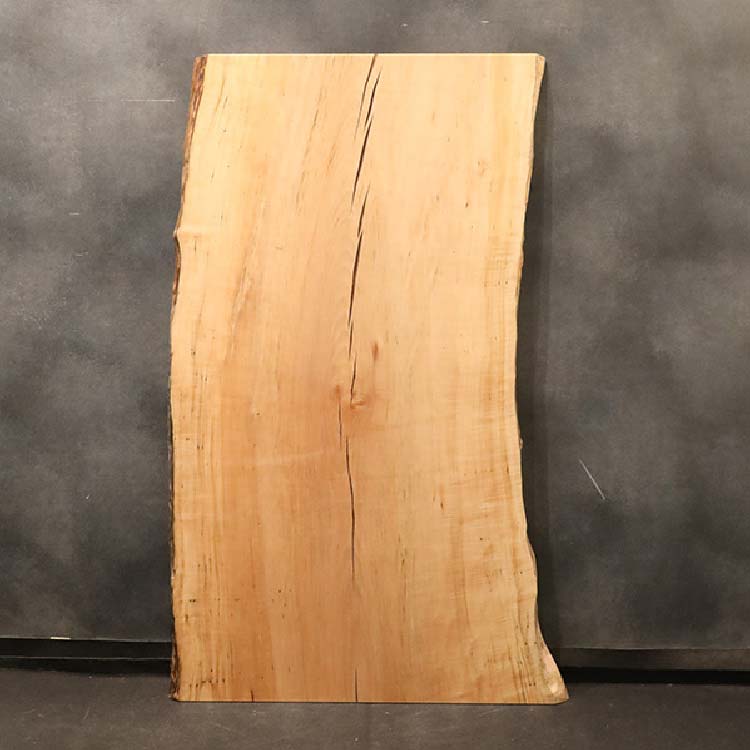一枚板　カエデ　698-4　(W160cm)　アウトレット品　ダイニングテーブル