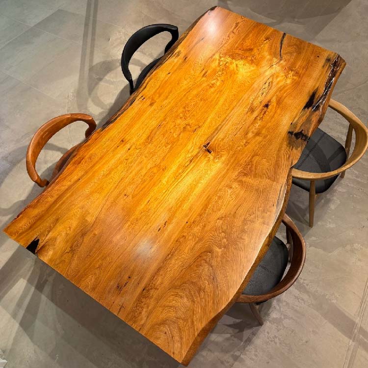 一枚板　屋久杉　N-Y19-2007　(W200cm)　ダイニングテーブル