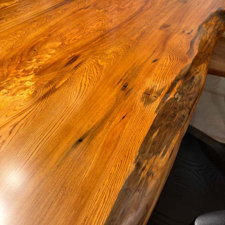 一枚板　屋久杉　N-Y19-2007　(W200cm)　ダイニングテーブル