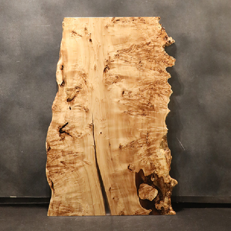 【SOLD OUT】一枚板テーブル　ポプラ(杢)　605-9-2　（W155cm）　