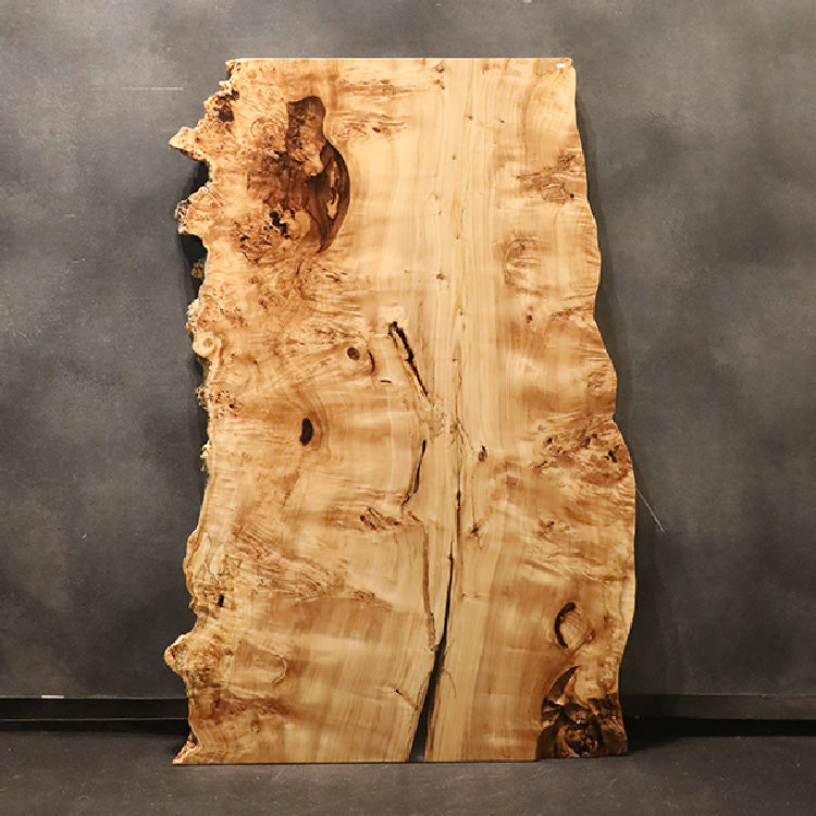 【SOLD OUT】一枚板テーブル　ポプラ(杢)　605-9-2　（W155cm）　