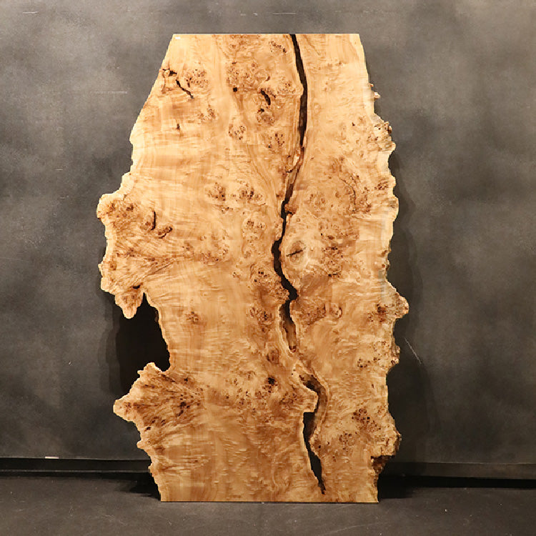 【SOLD OUT】一枚板テーブル　ポプラ(杢)　605-5-1　（W170cm）　
