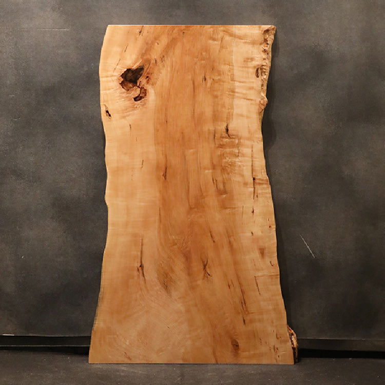 【SOLD OUT】一枚板　カエデ(杢)　782-2/2-4　(W150cm)　ダイニングテーブル