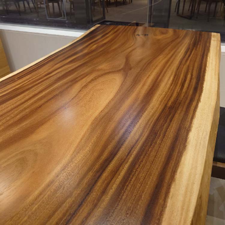 【SOLD OUT】一枚板　モンキーポッド　061-9-9　(W170cm)　ダイニングテーブル