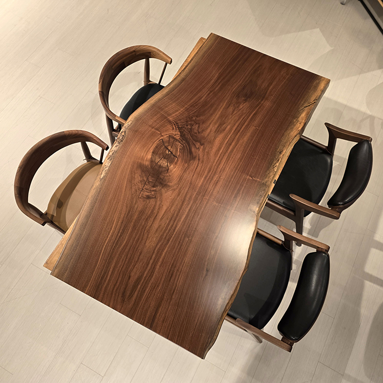 一枚板　ウォールナット　GZZ-157981-4　（W150cm）