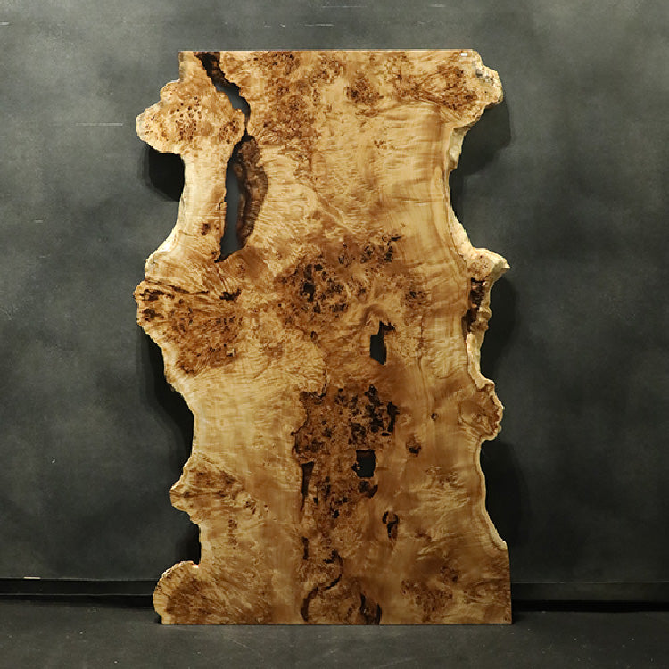 【SOLD OUT】一枚板　ポプラ(杢)　605-4-1　(W170cm)　ダイニングテーブル