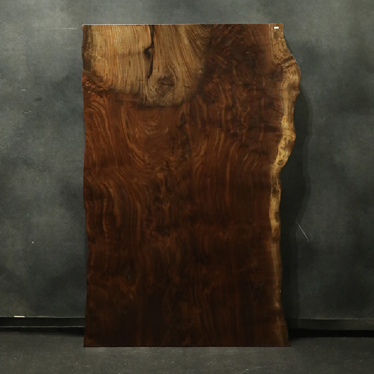 【SOLD OUT】一枚板　クラロウォールナット(杢)　319-15　(W150cm)
