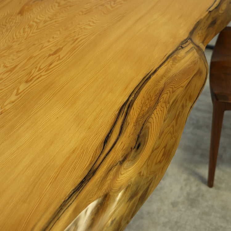 一枚板　屋久杉　419-2　(W195cm)　ダイニングテーブル