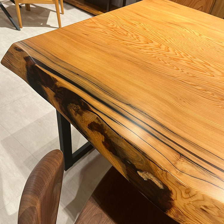 一枚板　屋久杉　419-2　(W195cm)　ダイニングテーブル