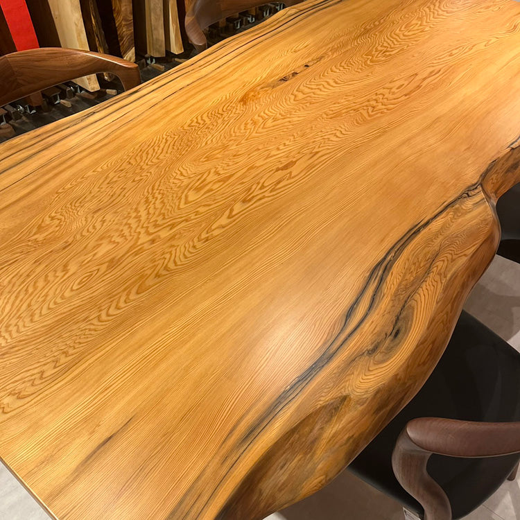 一枚板　屋久杉　419-2　(W195cm)　ダイニングテーブル