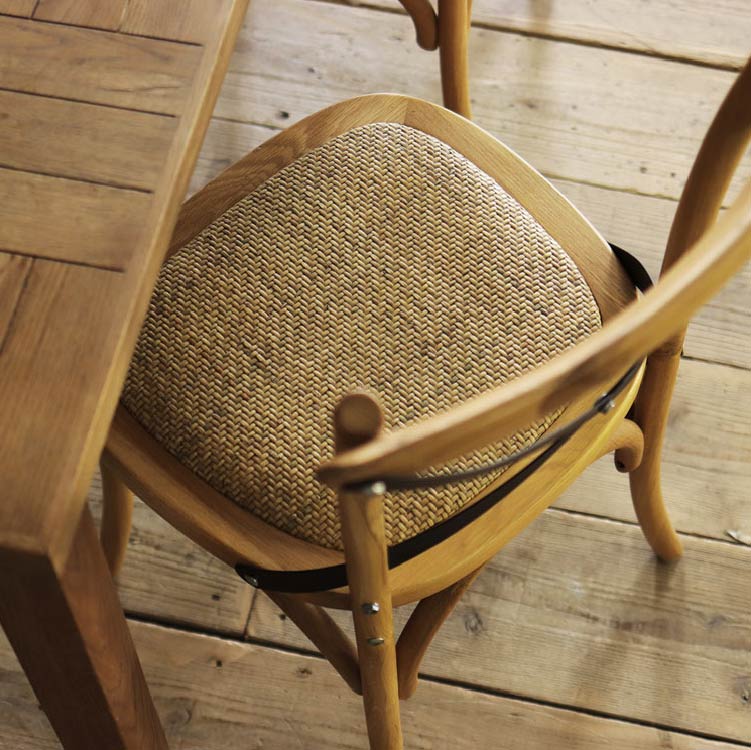 クロスバック ダイニングチェア