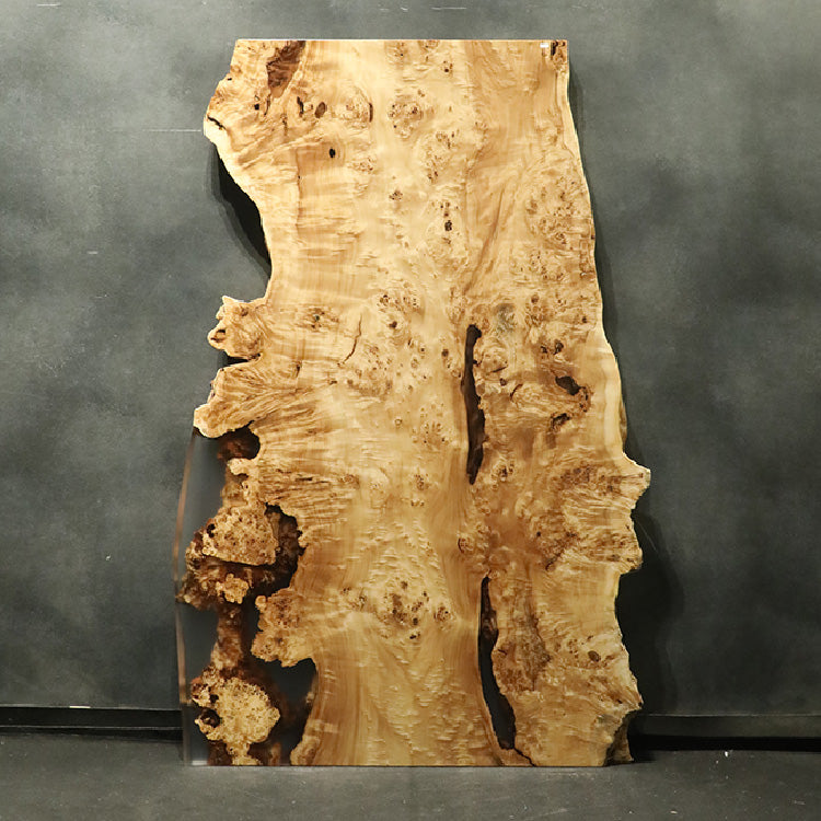 【SOLD OUT】一枚板　ポプラ(杢)　605-6-1　(W170cm)　ダイニングテーブル