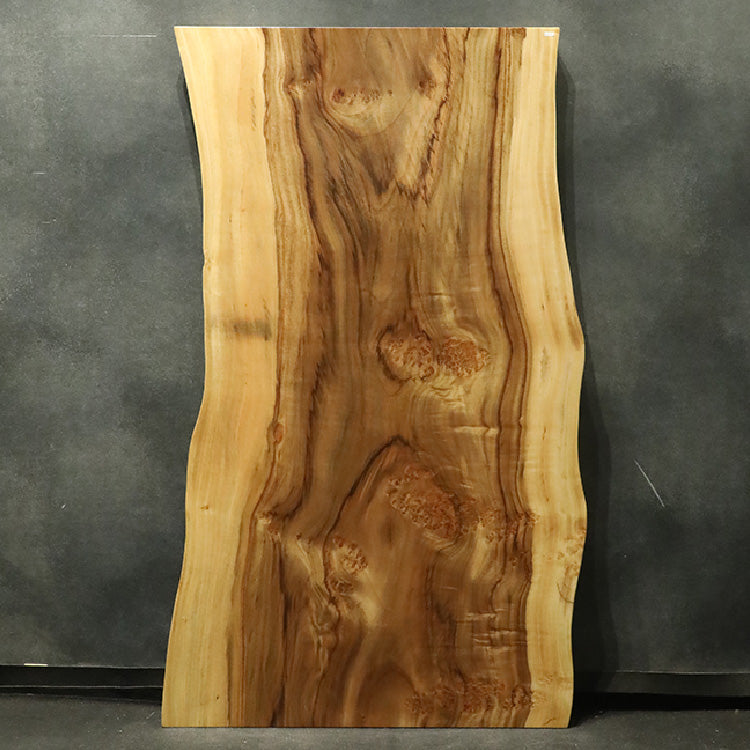 【SOLD OUT】一枚板　クス(杢)　439-5　（W150cm）　ダイニングテーブル