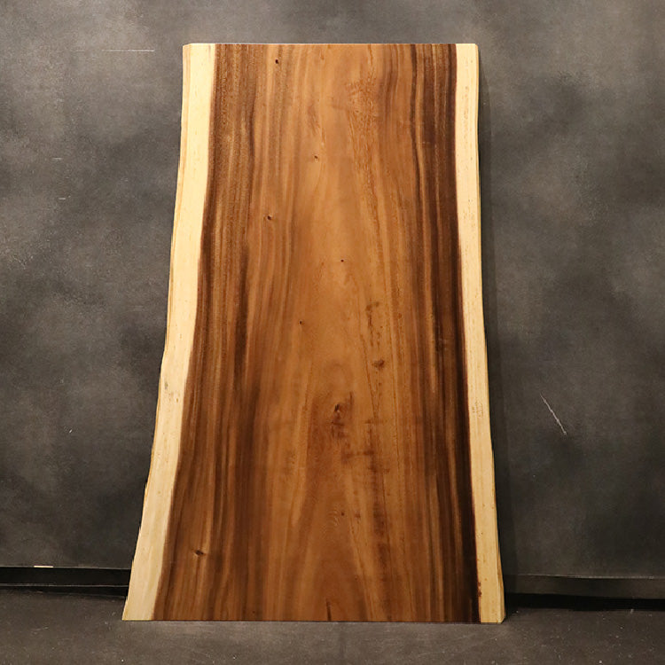 【SOLD OUT】一枚板　モンキーポッド　6-12-1　(W150cm)　ダイニングテーブル