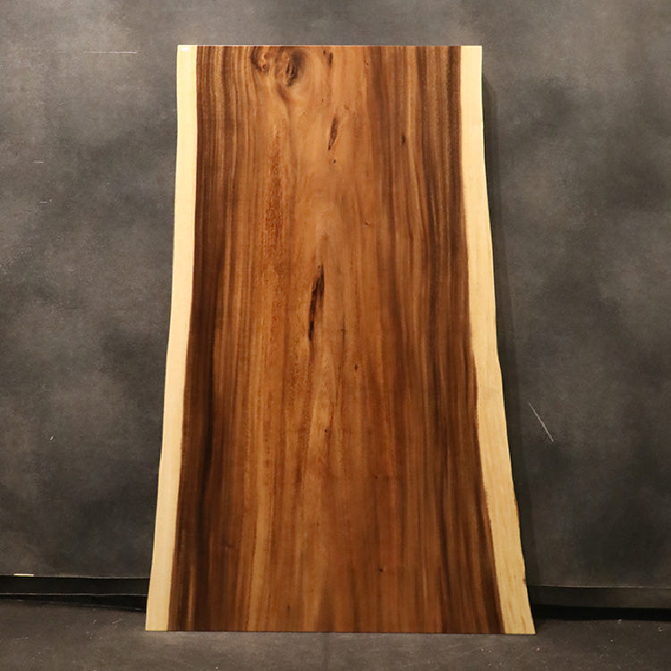【SOLD OUT】一枚板　モンキーポッド　6-12-1　(W150cm)　ダイニングテーブル