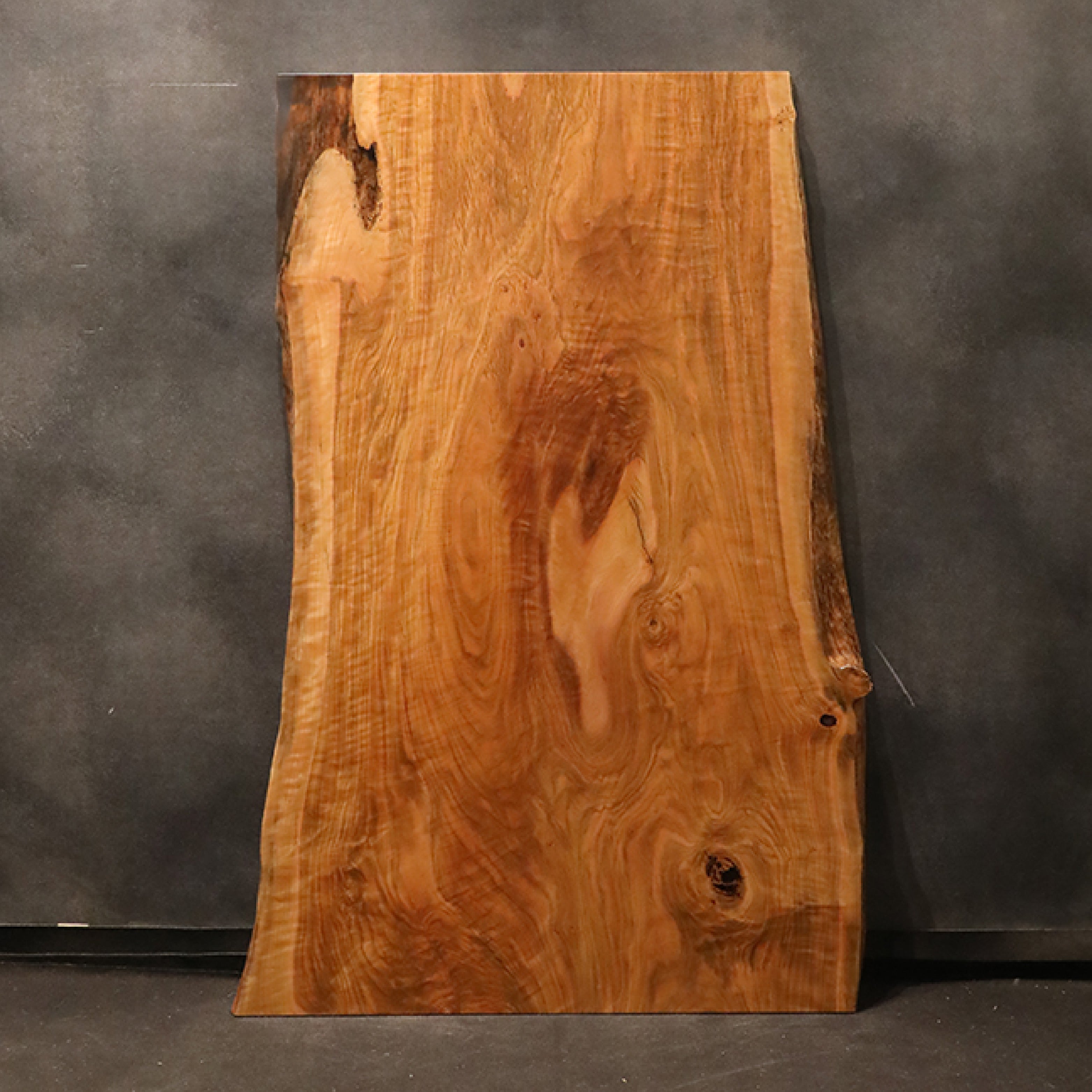 【SOLD OUT】一枚板　ヤマザクラ(杢)　468-3　(W150cm)　ダイニングテーブル