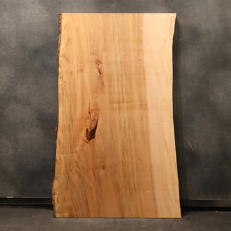【SOLD OUT】一枚板　ソフトメープル(杢)　931-9　（W150cm）　ダイニングテーブル