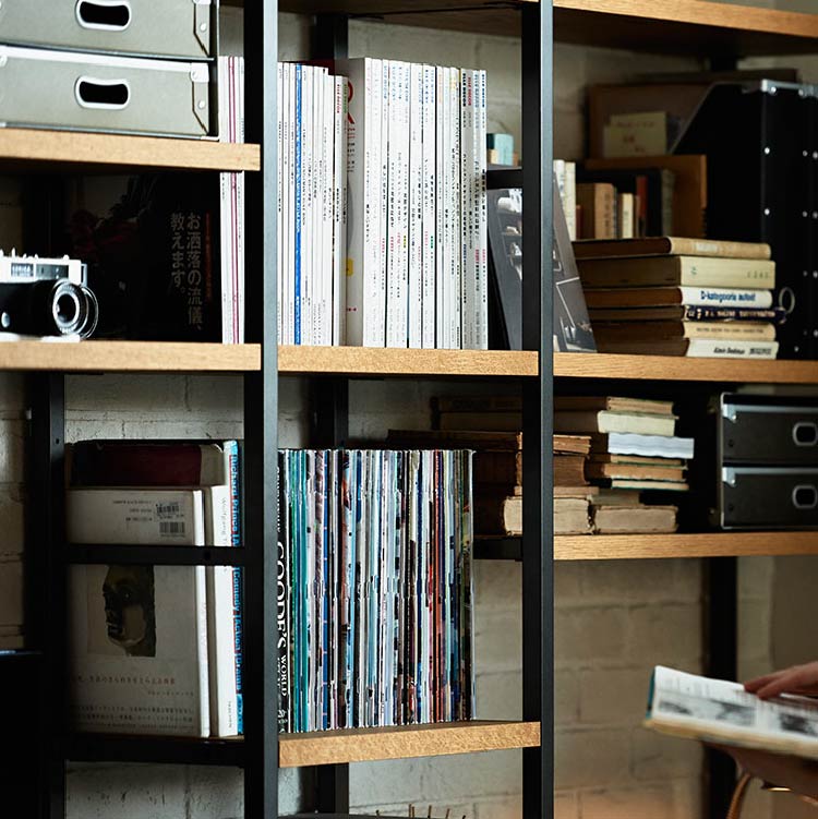 アトランダム リビングユニットシェルフ 322.5cm