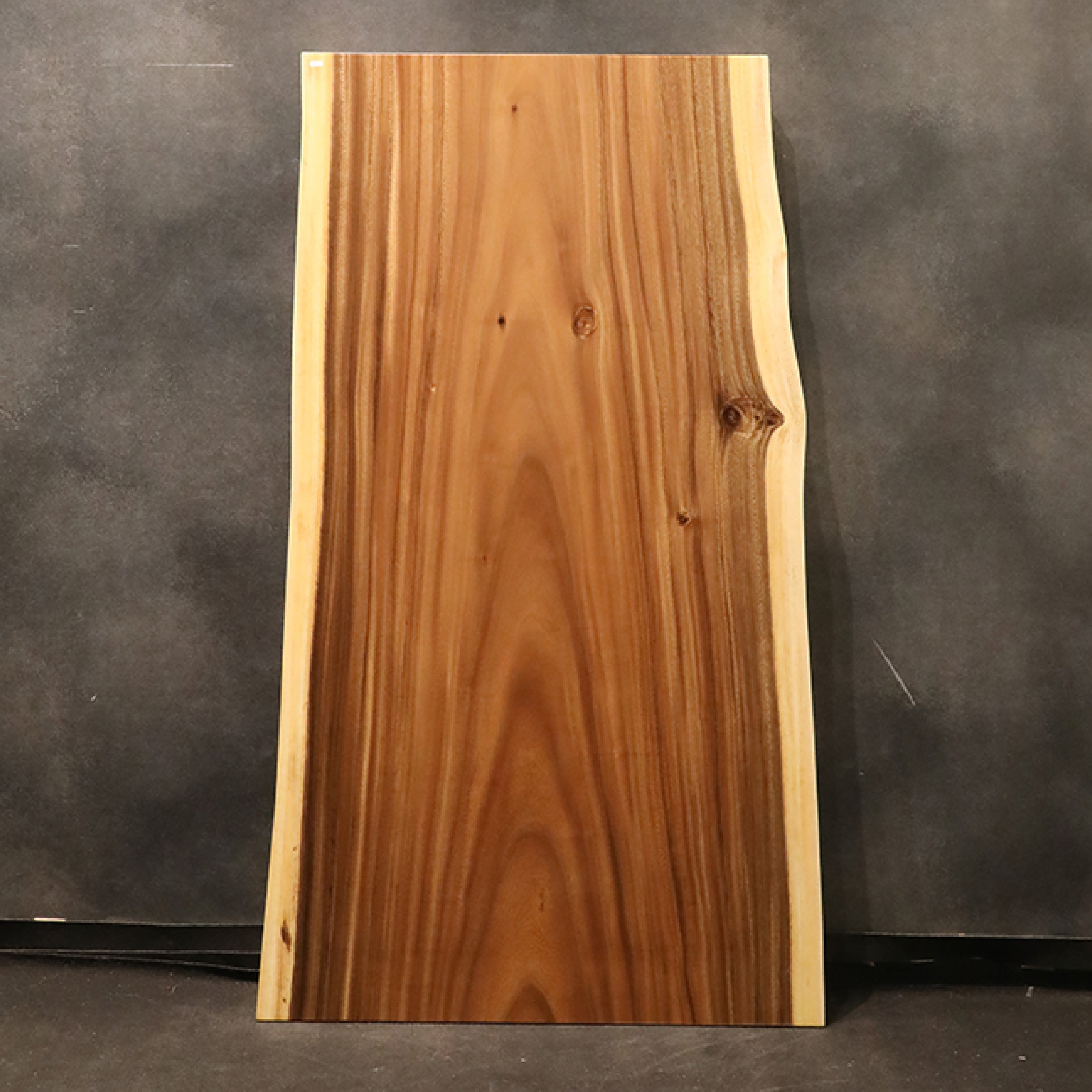 【SOLD OUT】一枚板　モンキーポッド　061-7-3　（W150cm）　ダイニングテーブル