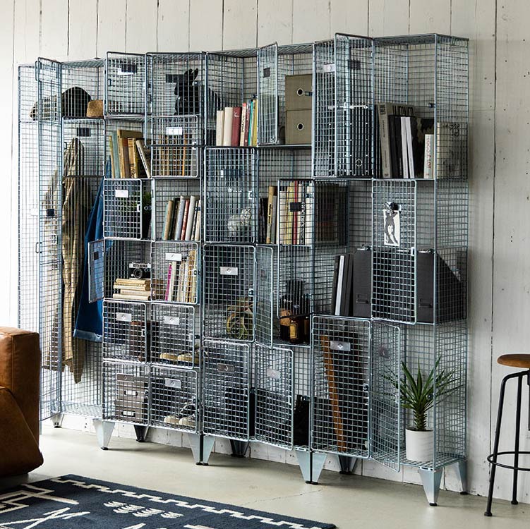 バンダム メッシュロッカー 6ドア