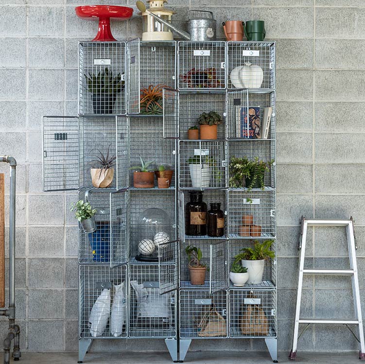 バンダム メッシュロッカー 8ドア