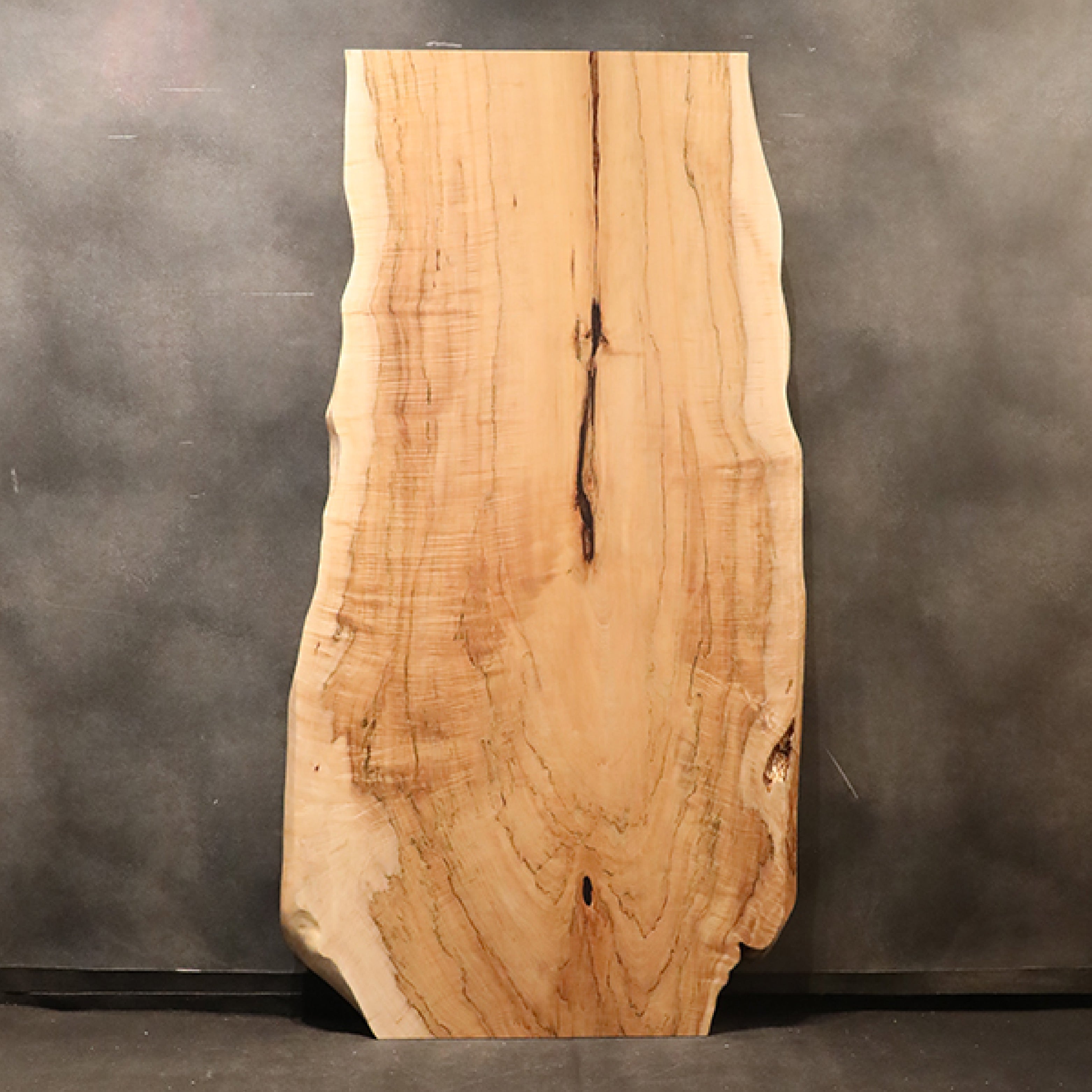 【SOLD OUT】一枚板　カエデ(杢)　602-2/2-5　（W195cm）　ダイニングテーブル