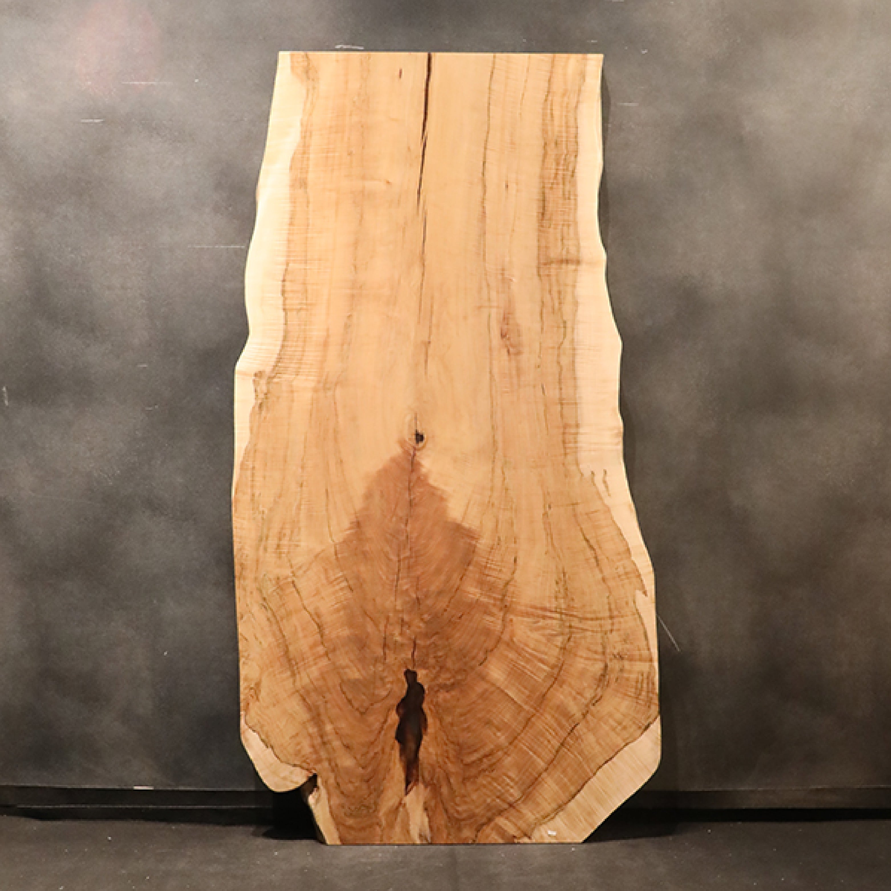 【SOLD OUT】一枚板　カエデ(杢)　602-2/2-5　（W195cm）　ダイニングテーブル