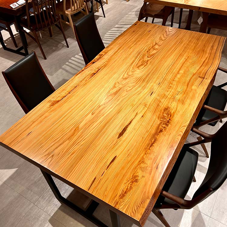 【SOLD OUT】一枚板テーブル　屋久杉　710-8　(W175cm)　