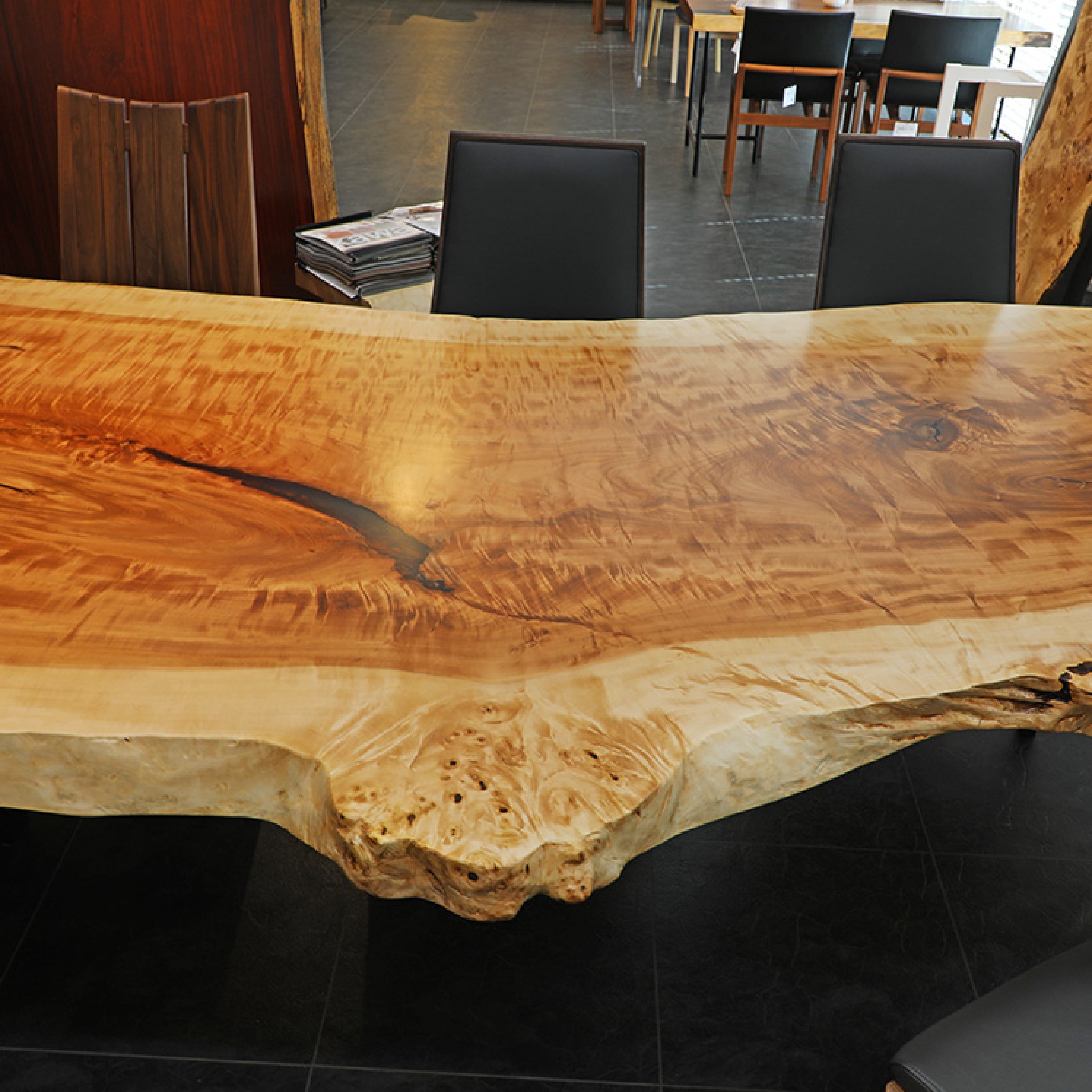 一枚板　トチ　5639-10　(W545cm)　ダイニングテーブル