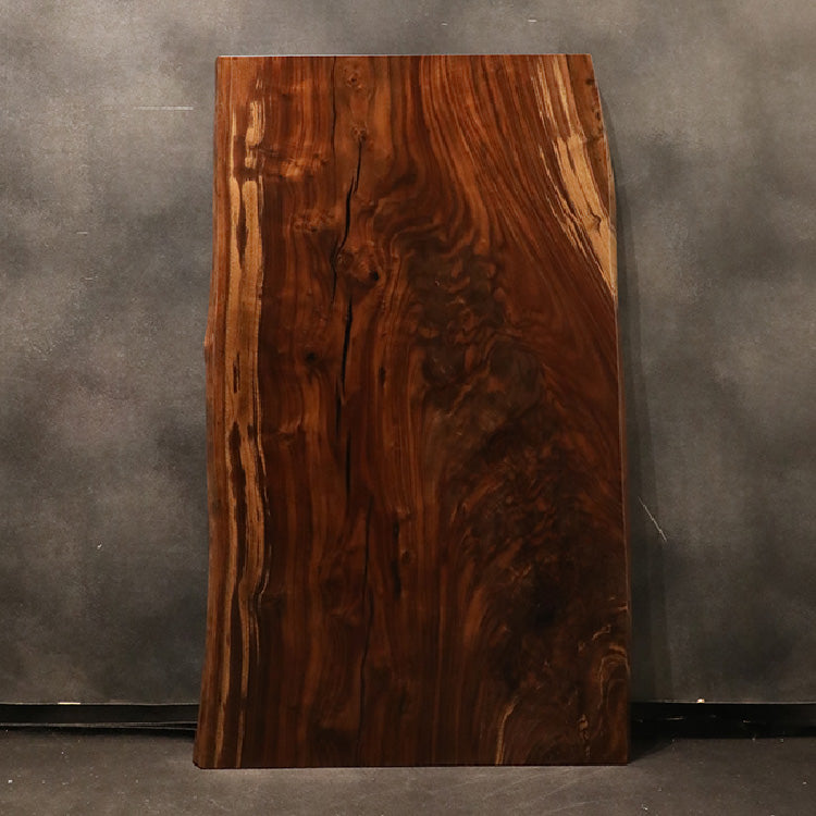 【SOLD OUT】一枚板　クラロウォールナット　818-9　(W160cm)　ダイニングテーブル