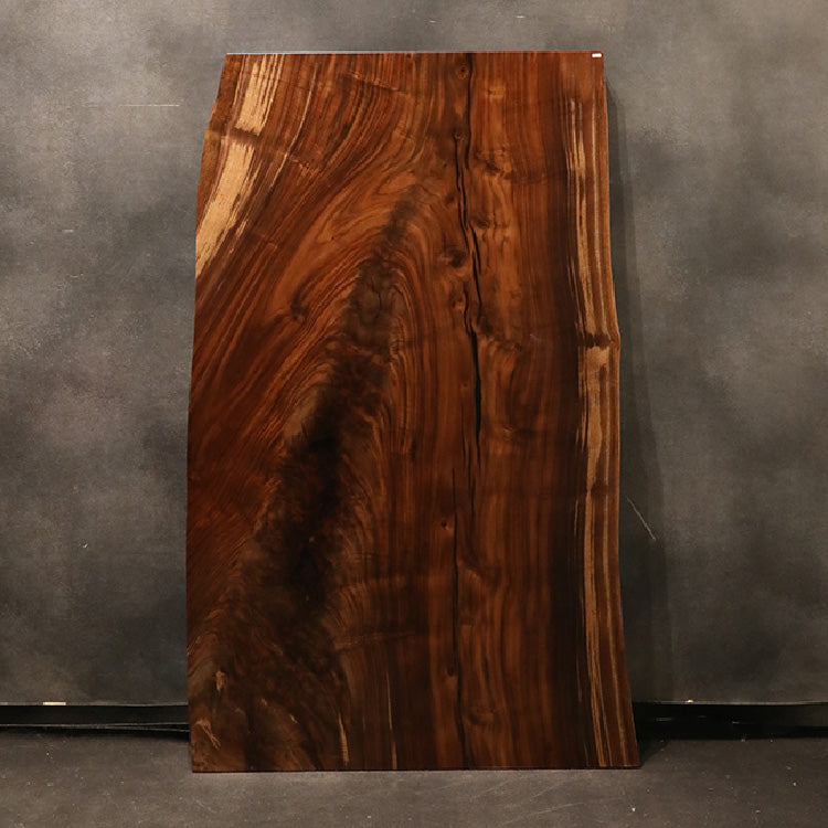 【SOLD OUT】一枚板　クラロウォールナット　818-9　(W160cm)　ダイニングテーブル