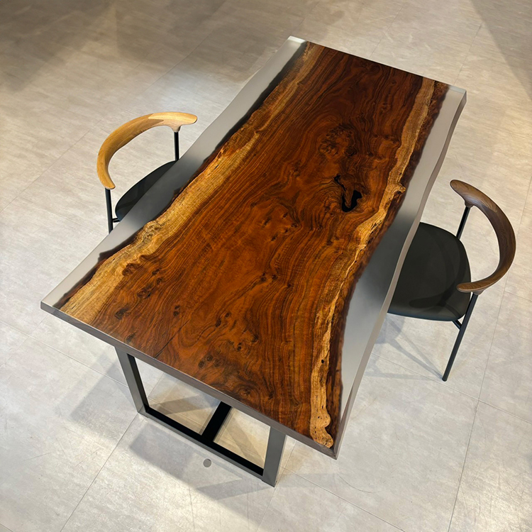 RESIN　　クラロウォールナット(杢)　819-5　（W170cm）