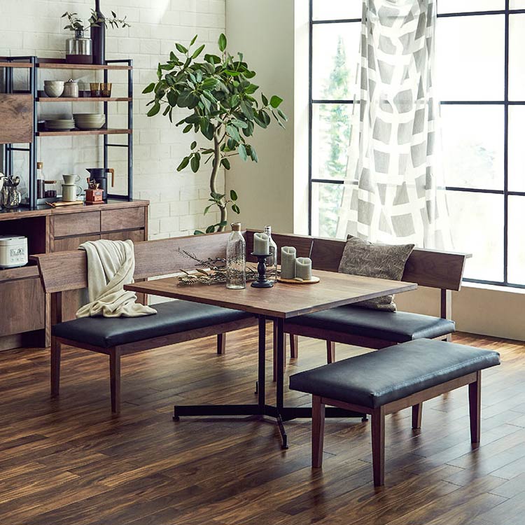 レイキⅡ リビングダイニングベンチ 肘なし