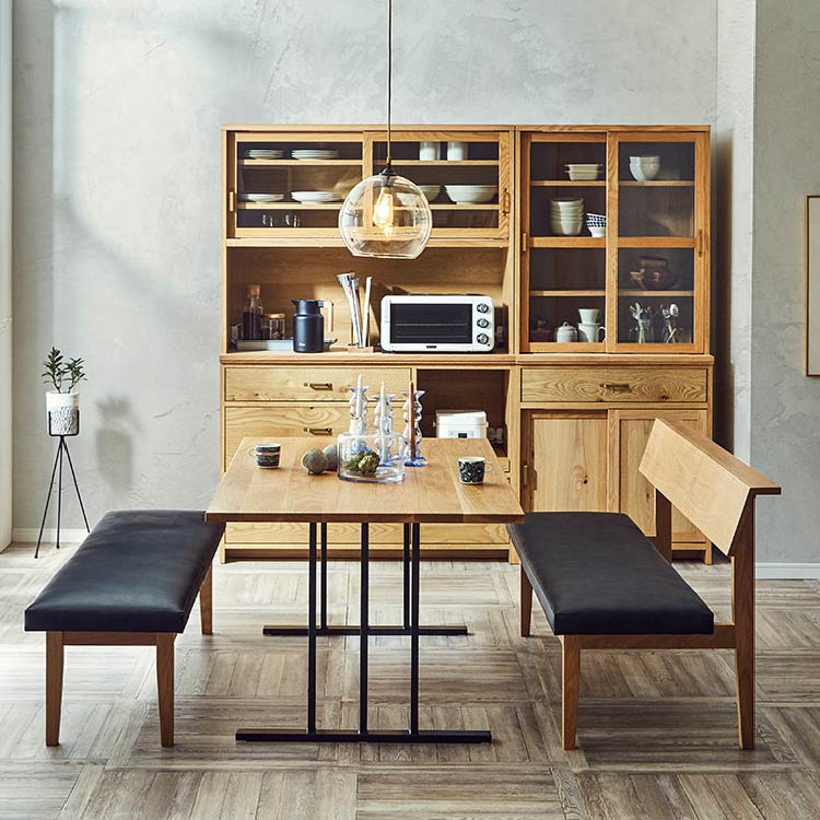 レイキⅡ リビングダイニングベンチ 背なし