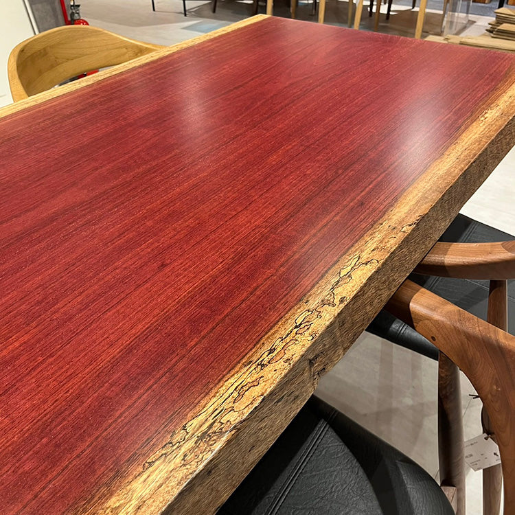 一枚板　パープルハート　704-13-3　（W150cm）　ダイニングテーブル
