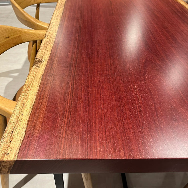 一枚板　パープルハート　704-13-3　（W150cm）　ダイニングテーブル