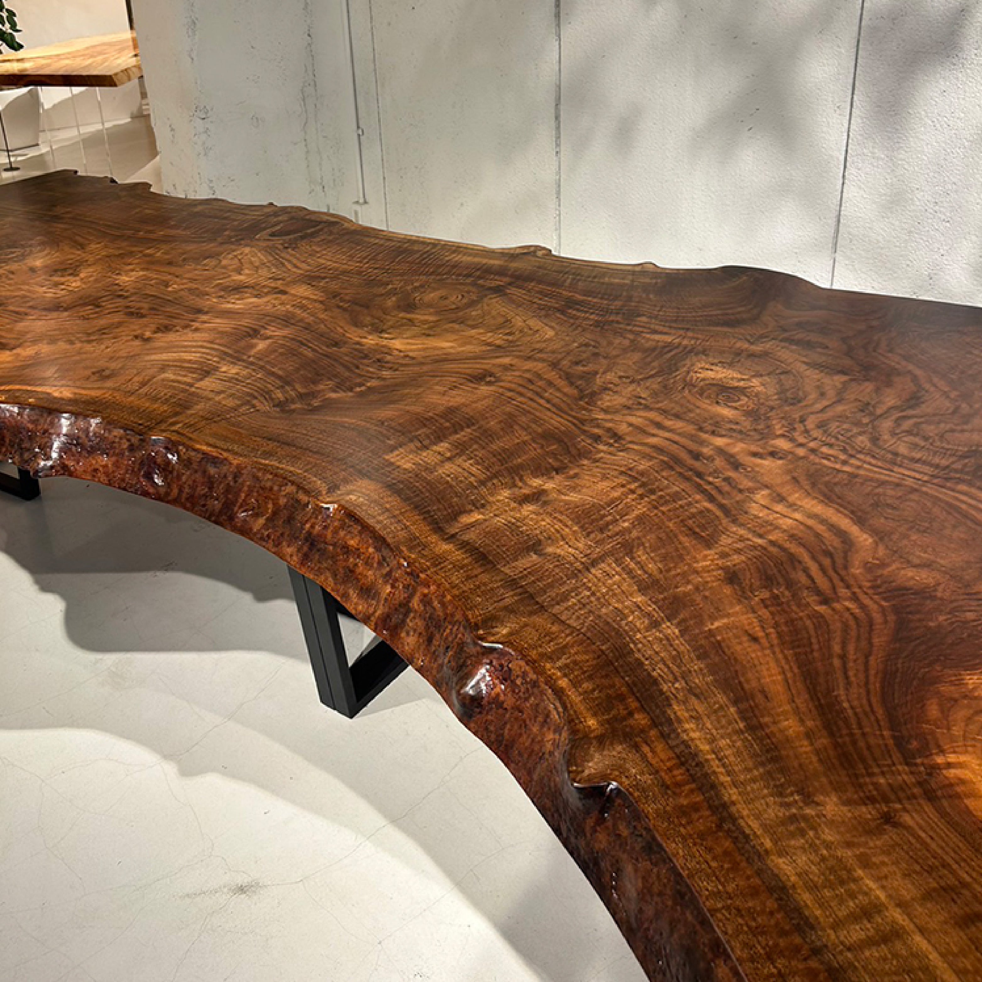 【SOLD OUT】一枚板　クラロウォールナット　CN-523-2711　（W380cm)