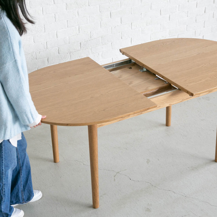 アレック 伸長式ダイニングテーブル スクエア