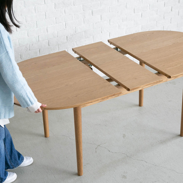 アレック 伸長式ダイニングテーブル スクエア