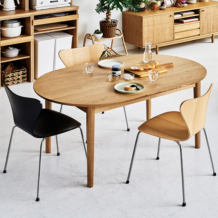 アレック 伸長式ダイニングテーブル オーバル