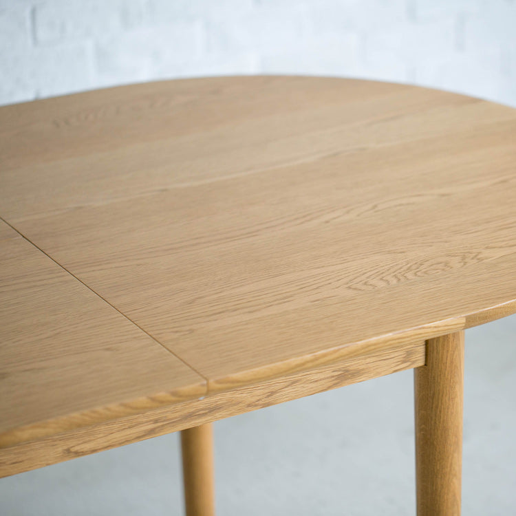 アレック 伸長式ダイニングテーブル オーバル