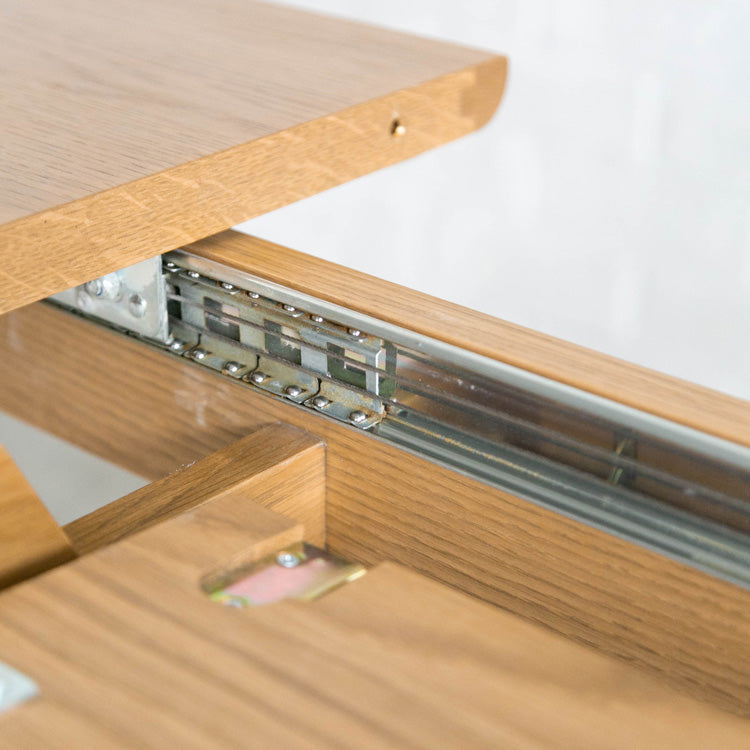 アレック 伸長式ダイニングテーブル オーバル