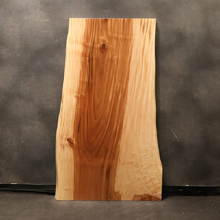 【SOLD OUT】一枚板　トチ(杢)　356-8　（W150cm）　ダイニングテーブル