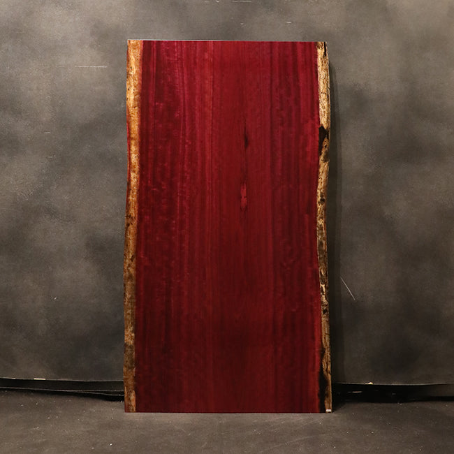 【SOLD OUT】一枚板　パープルハート(杢)　703-2/2-11-1　(W160cm)