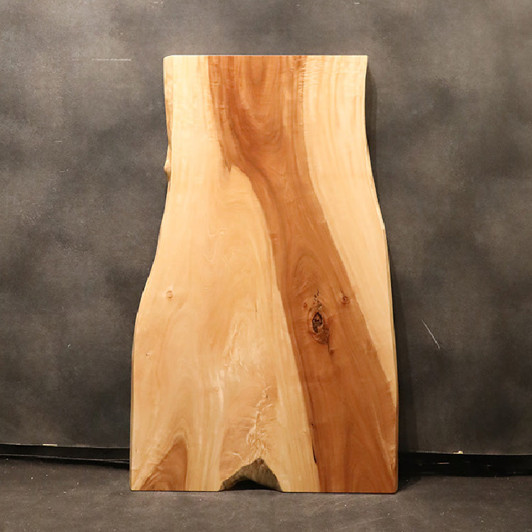 【SOLD OUT】一枚板　トチ　1042-4　(150cm)　ダイニングテーブル