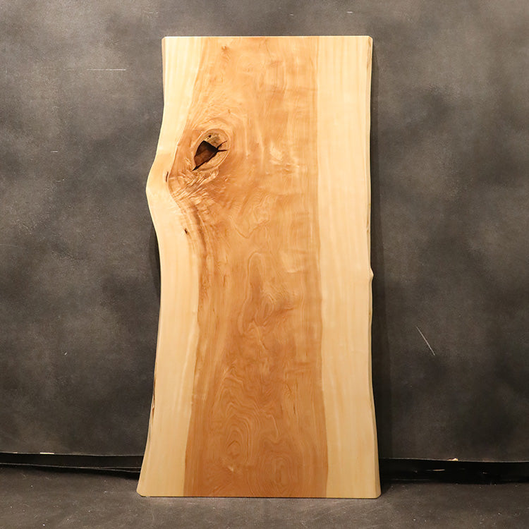 【SOLD OUT】一枚板　トチ　333-9　(160cm)　ダイニングテーブル