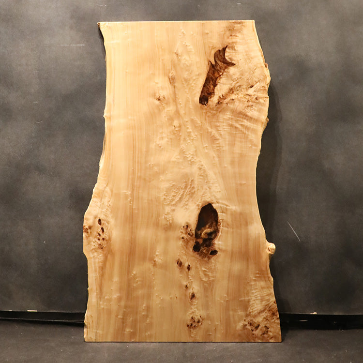 【SOLD OUT】一枚板　ポプラ　596-8　(160cm)　ダイニングテーブル