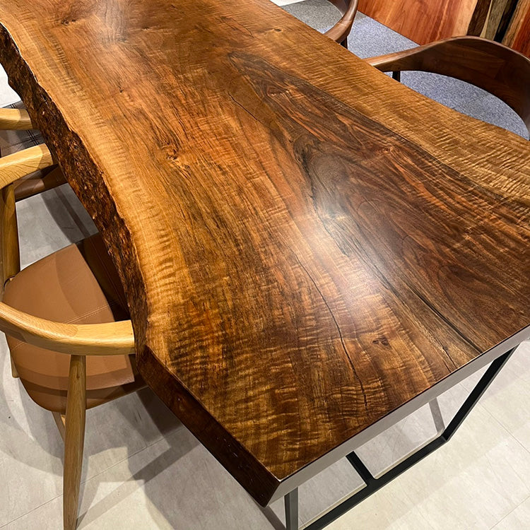 一枚板　バストゥーンWN(杢)　364-1/2-1-1　(W180cm)　ダイニングテーブル