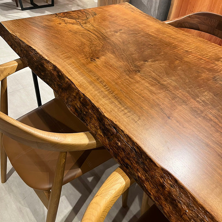 一枚板　バストゥーンWN(杢)　364-1/2-1-1　(W180cm)　ダイニングテーブル