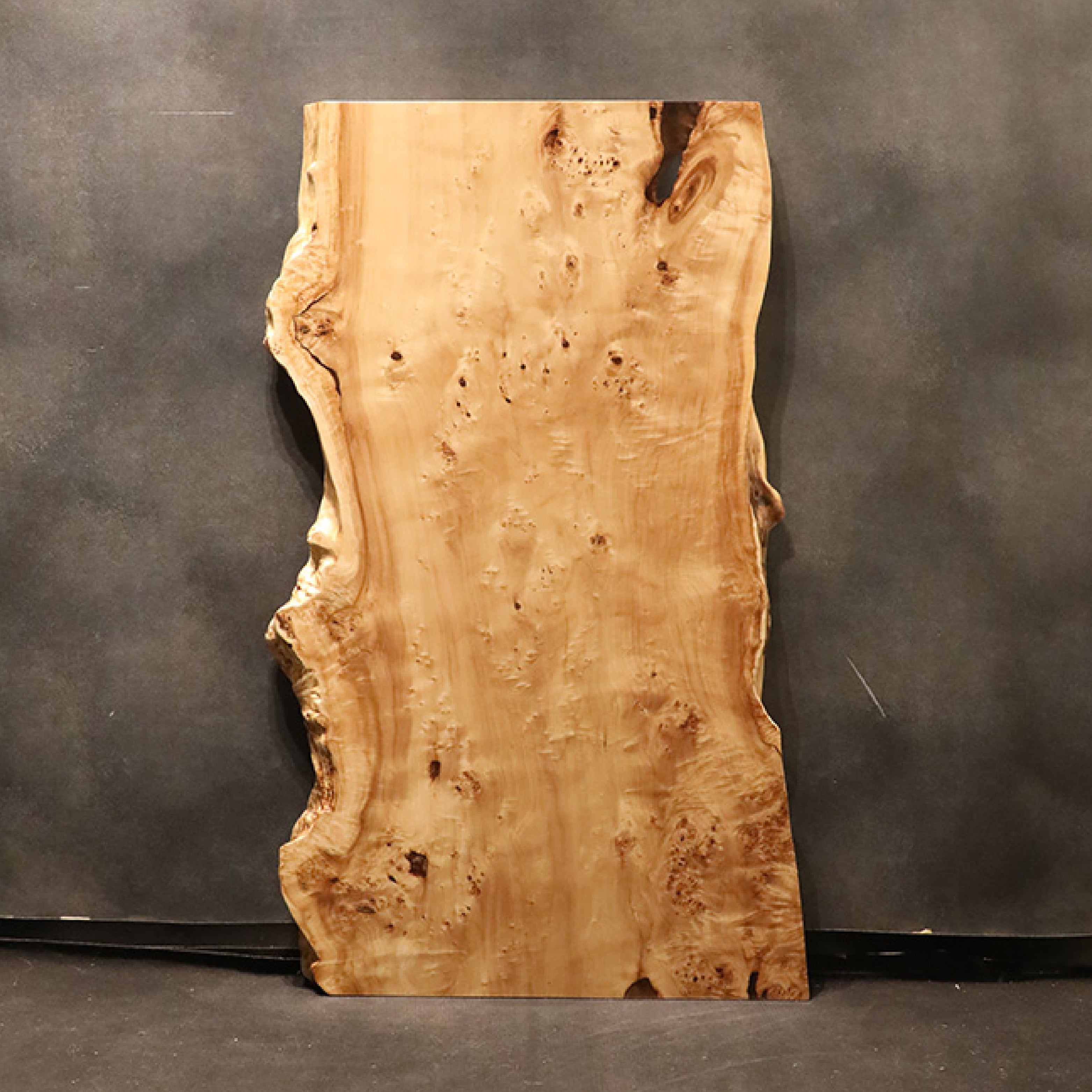 【SOLD OUT】一枚板　ポプラ　309-6-1　(W150cm)　ダイニングテーブル